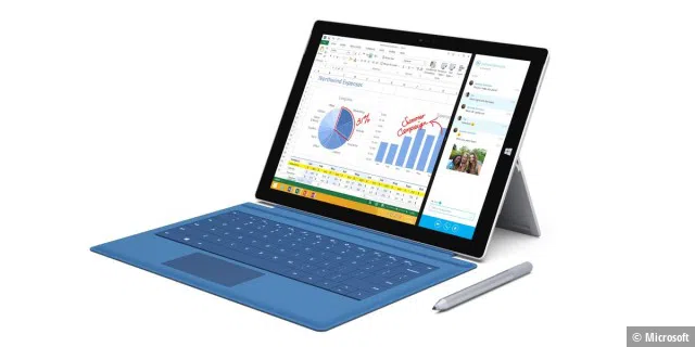 Arbeitsauftrag: Das Surface Pro 3 zielt vor allem auf Geschäftskunden