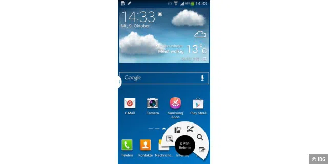 Galaxy Note 3: S Pen Funktionen