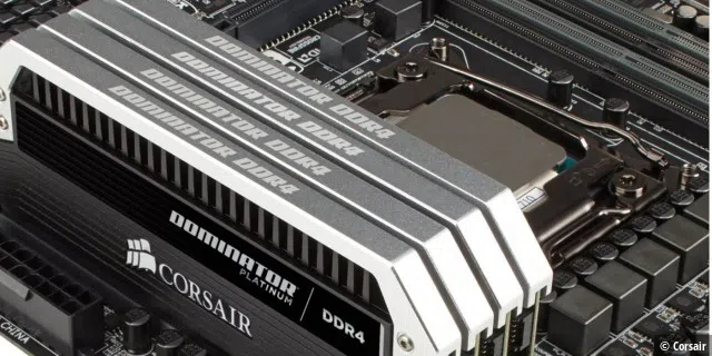 Ungepufferter DDR4-Arbeitsspeicher ist für Hauptplatinen mit Intels zukünftigem X99-Chipsatz gedacht