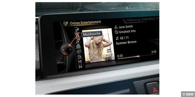 BMW ConnectedDrive mit Online-Entertainment, Touchpad & Android-Support getestet