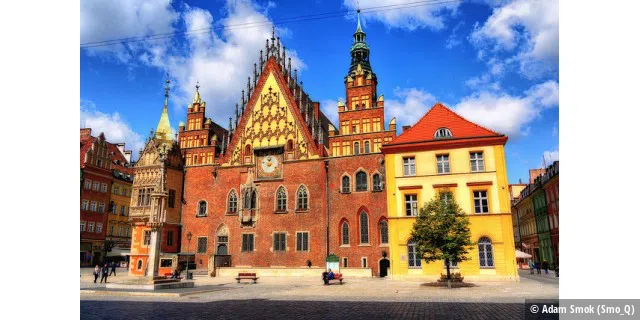 Poland Wroc³aw City Hall. May 2012