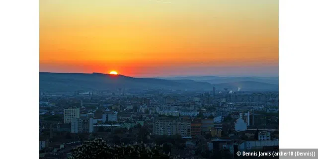 Romania-2387 - Cluj-Napoca Sunset
