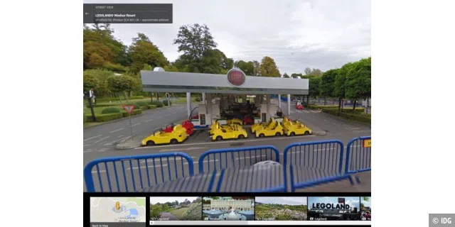 Verrückte Bilder auf Google Street View
