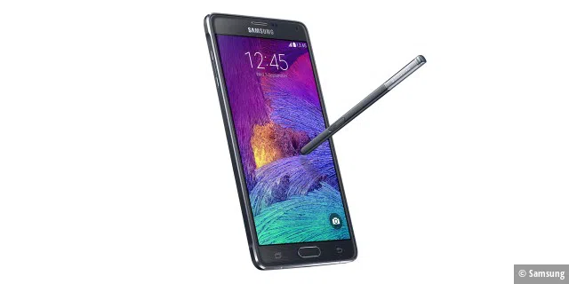 Das Samsung Galaxy Note 4 kommt mit verbesserten S-Pen-Funktionen.
