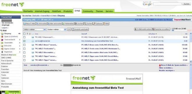 Freenet Spam