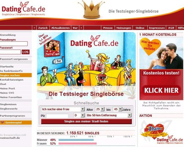 dating cafe singlereise)