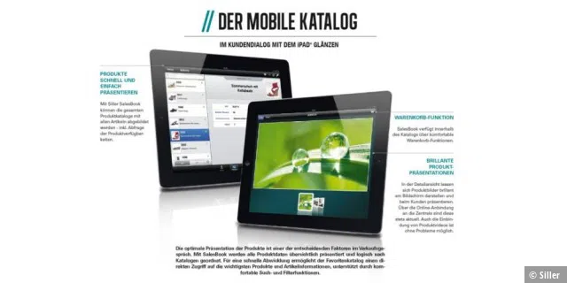Siller SalesBook for iPad