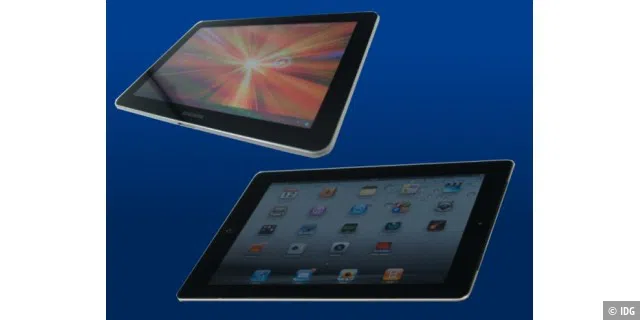 Bildergalerie: Apple iPad 2 gegen Samsung Galaxy Tab 10.1
