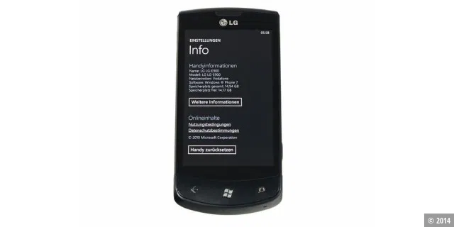 LG E-900 Optimus 7