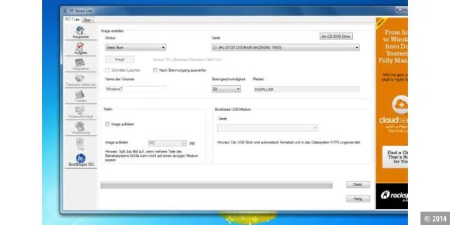 Slipstream: Windows 7 plus SP1 auf einer DVD