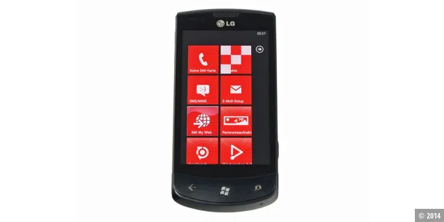 LG Optimus 7: erstes Smartphone mit Windows Phone 7