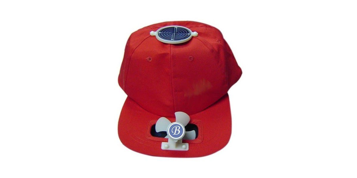 Sommer Solar Ventilator Mütze Baseball Cap Basecap Kappe Cappy Hut mit Lüfter 9