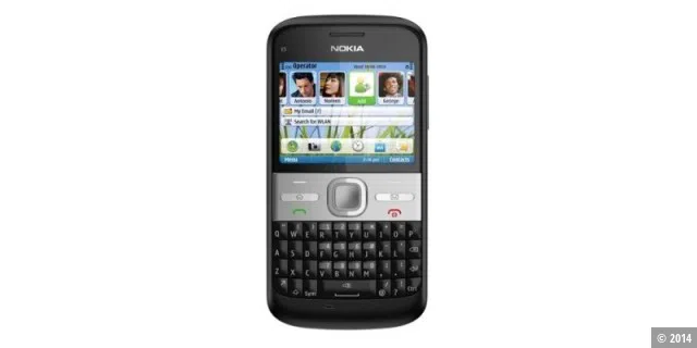 Platz 10: Das Nokia E5