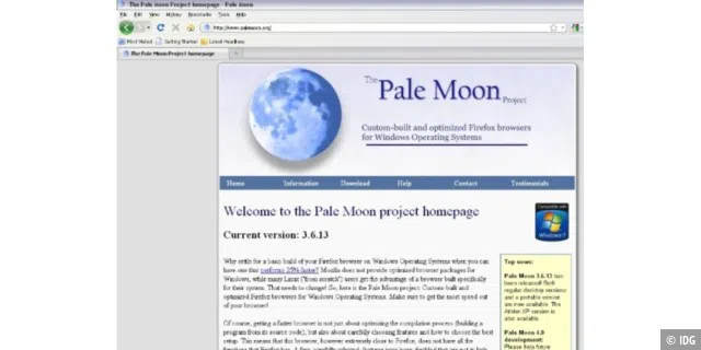 Pale Moon 6.0