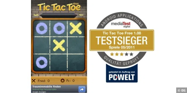 Platz 96: Tic Tac Toe Free