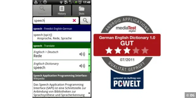 Platz 37:  German English Dictionary