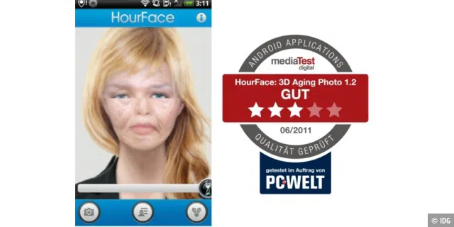 Platz 71: HourFace: 3D Aging Photo