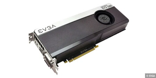 Platz 9: EVGA Geforce GTX 680 FTW+ (4 GB)