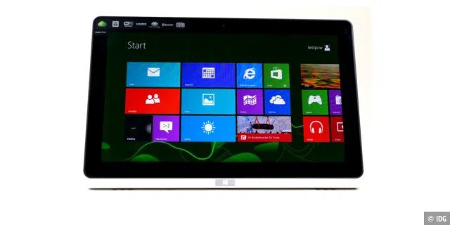Tablet mit vollwertigem Windows 8