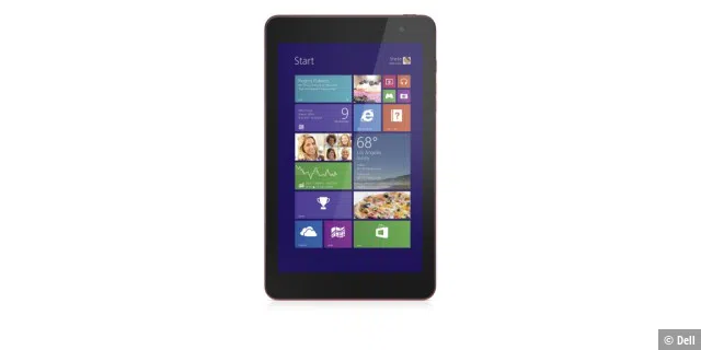 Das 8-Zoll-Tablet von Dell gibt es mit 32 oder 64 GB internem Speicher