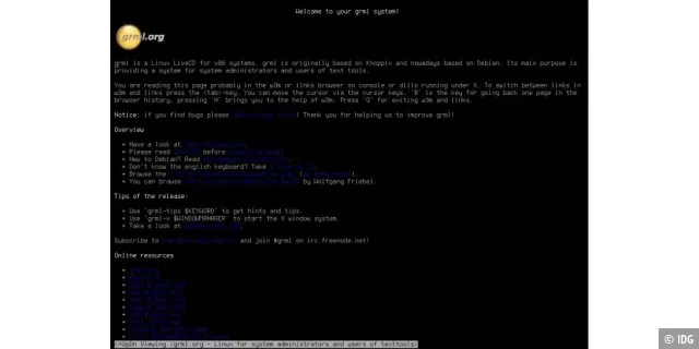 Grml: Linux für Administratoren
