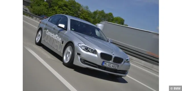 BMW demonstriert das hochautomatisierte Fahren 