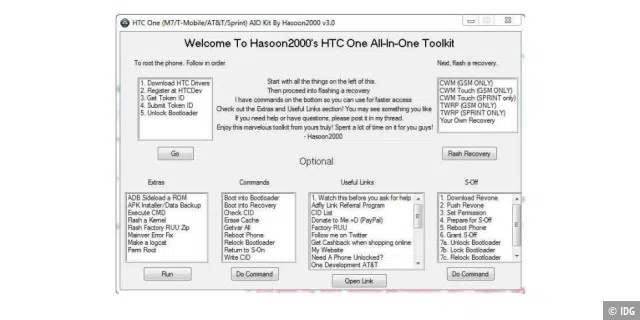 HTC One All-In-One Toolkit