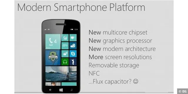 Windows Phone 8 - die wichtigsten Neuerungen und kleiner Flux-Scherz von Microsoft
