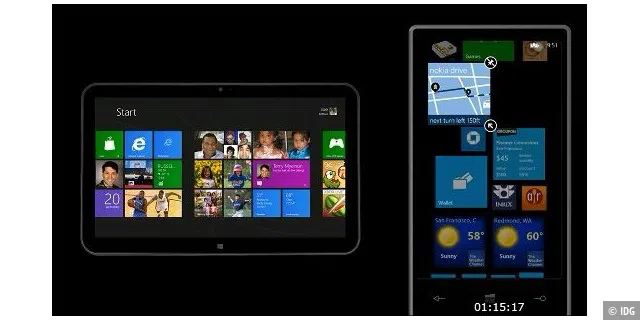Windows Phone 8: Der neue Kachelbildschirm