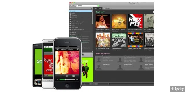 Spotify bedient alle denkbaren Plattformen.
