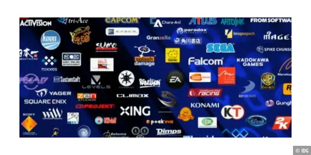 Alle diese Unternehmen wollen Sonys Playstation 4 unterstützen
