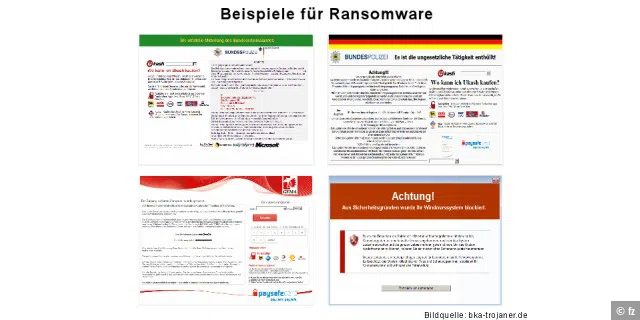 Ransomware: BKA-Trojaner & Co