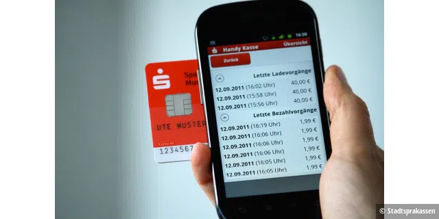 Kunden der Sparkassen können Ihre NFC-Karte mit Ihrem Android-Smartphone auslesen.