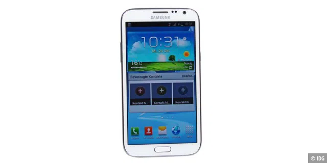 Samsung Galaxy Note: 5,55-Zoll-Display
