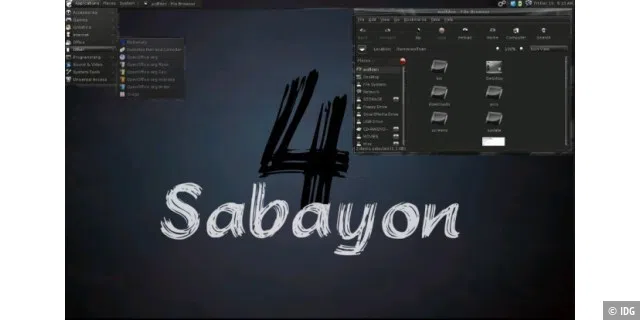 Sabayon lite MCE Edition