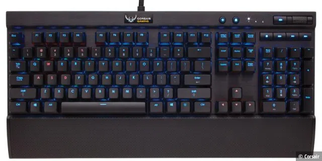 Farbenfrohe Gaming-Tastatur