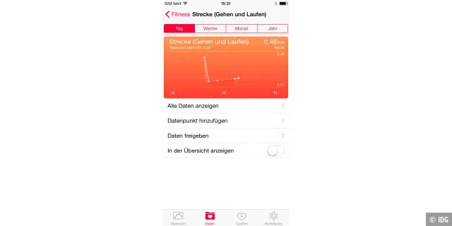 iOS 8 - Health-App