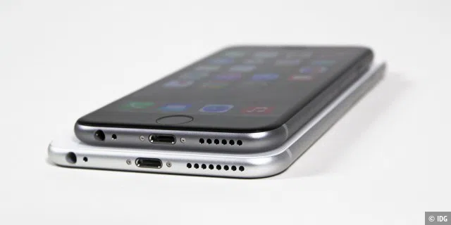 iPhone 6 und 6 Plus sehen identisch aus