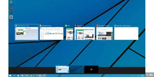 Windows 10: Task View