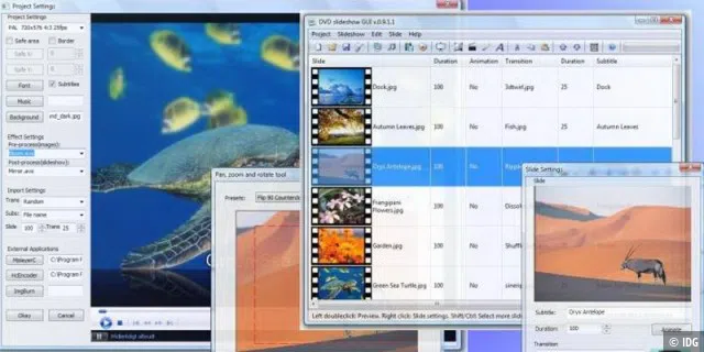 DVD Slideshow GUI