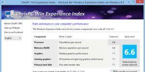 Leistungsbewertung: Win Experience Index