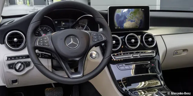 Comand Online in der C-Klasse von Mercedes-Benz 