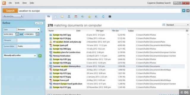 Copernic Desktop Search - Download