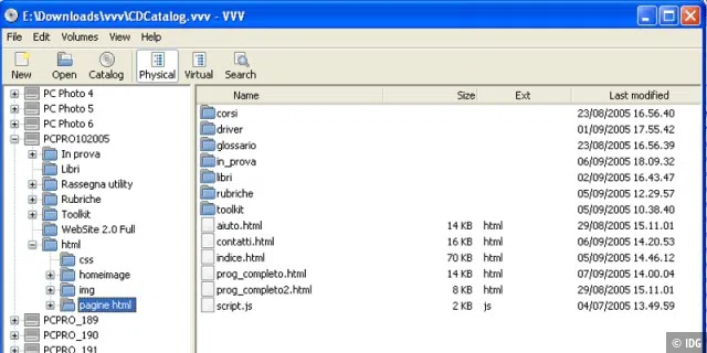 VVV (Virtual Volumes View)