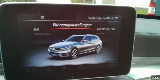 Comand Online in der C-Klasse von Mercedes-Benz