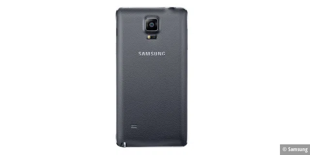 Samsung Galaxy Note 4 mit Lederoptik