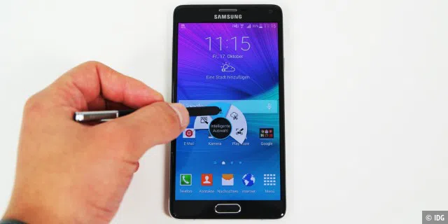 Samsung Galaxy Note 4 Multitasking