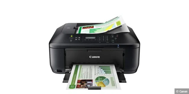 Kompaktes Multifunktionsgerät mit Fax-Funktion: Canon Pixma MX535