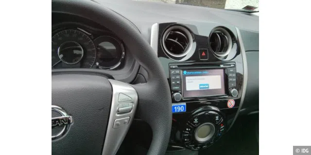 Nissan Connect im Note