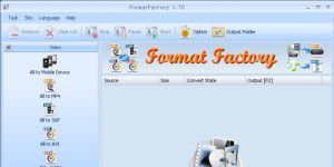 Konvertierungstool: FormatFactory